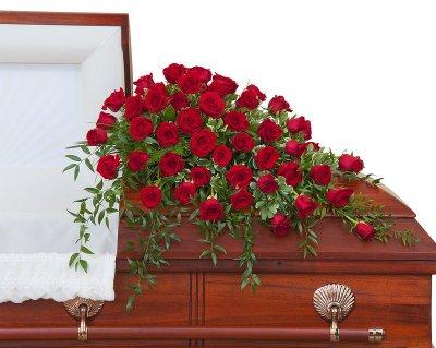 Simply Roses  Supreme Casket Spray
